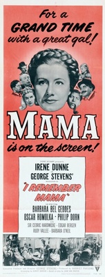 I Remember Mama movie poster (1948) pillow
