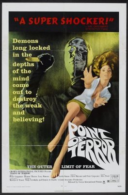 Point of Terror movie poster (1971) pillow