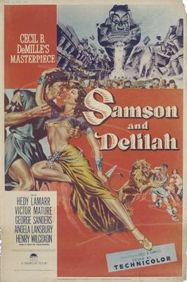 Samson and Delilah movie poster (1949) Stickers MOV_cd7463af