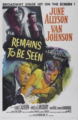 Remains to Be Seen movie poster (1953) tote bag #MOV_cd99b3f9
