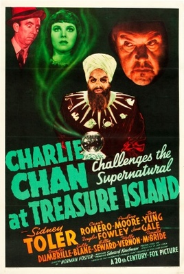Charlie Chan at Treasure Island movie poster (1939) canvas poster