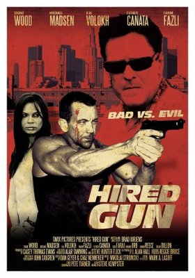 Hired Gun movie poster (2009) Stickers MOV_cda205ae