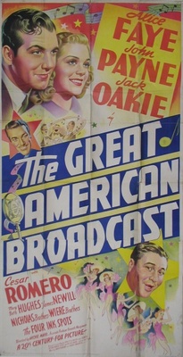 The Great American Broadcast movie poster (1941) pillow
