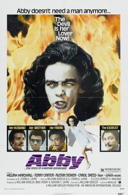 Abby movie poster (1974) Stickers MOV_cdb40456