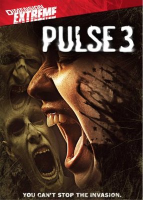Pulse 3 movie poster (2008) wood print