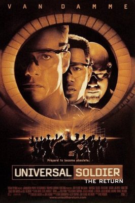 Universal Soldier 2 movie poster (1999) wood print