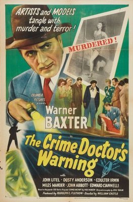 Crime Doctor's Warning movie poster (1945) Poster MOV_cddd92e5
