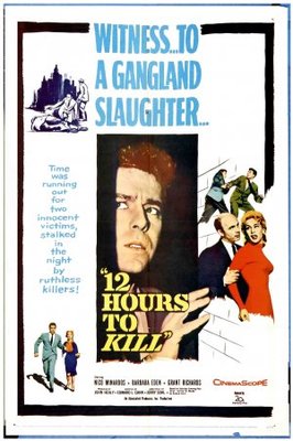 Twelve Hours to Kill movie poster (1960) mouse pad