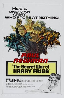 The Secret War of Harry Frigg movie poster (1968) pillow