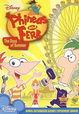 Phineas and Ferb movie poster (2007) metal framed poster