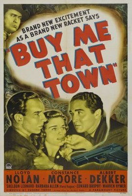 Buy Me That Town movie poster (1941) t-shirt