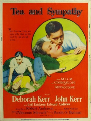 Tea and Sympathy movie poster (1956) metal framed poster