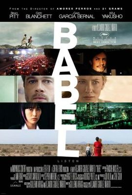 Babel movie poster (2006) Longsleeve T-shirt
