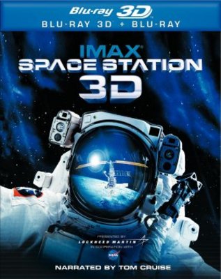 Space Station 3D movie poster (2002) wooden framed poster