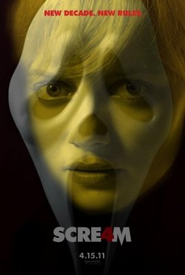 Scream 4 movie poster (2010) Mouse Pad MOV_ce5e791c