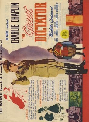 The Great Dictator movie poster (1940) Poster MOV_ce6b6373