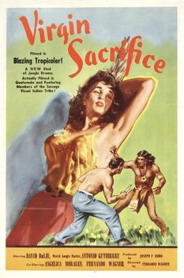 Virgin Sacrifice movie poster (1959) wooden framed poster