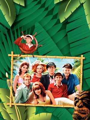 Gilligan's Island movie poster (1964) canvas poster