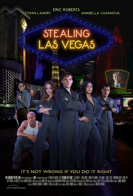 Stealing Las Vegas movie poster (2012) wooden framed poster