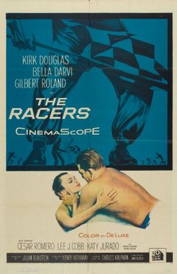 The Racers movie poster (1955) wood print