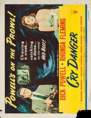 Cry Danger movie poster (1951) sweatshirt