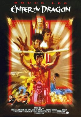 Enter The Dragon movie poster (1973) Stickers MOV_ced1b17c