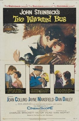 The Wayward Bus movie poster (1957) canvas poster