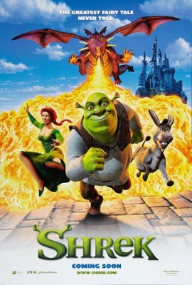 Shrek movie poster (2001) Mouse Pad MOV_cee44e30