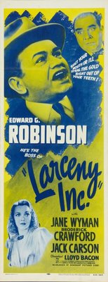 Larceny, Inc. movie poster (1942) sweatshirt