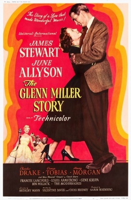 The Glenn Miller Story movie poster (1953) wooden framed poster