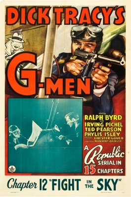 Dick Tracy's G-Men movie poster (1939) poster with hanger