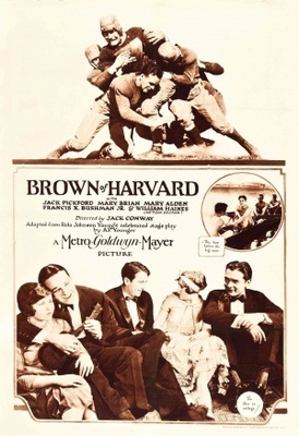 Brown of Harvard movie poster (1926) wood print