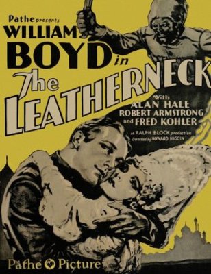 The Leatherneck movie poster (1929) metal framed poster