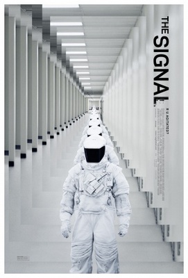The Signal movie poster (2014) wood print