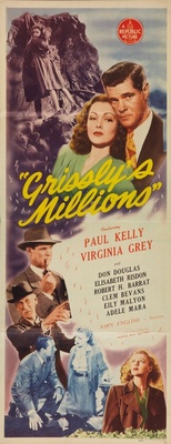 Grissly's Millions movie poster (1945) poster