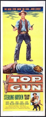 Top Gun movie poster (1955) metal framed poster