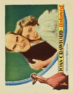 Untamed movie poster (1929) canvas poster