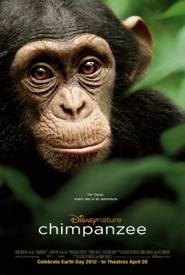 Chimpanzee movie poster (2012) canvas poster