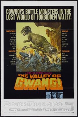 The Valley of Gwangi movie poster (1969) poster with hanger