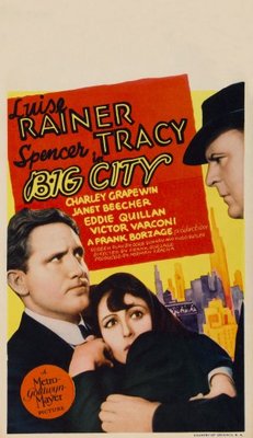 Big City movie poster (1937) poster with hanger