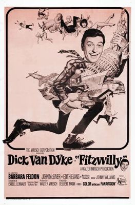 Fitzwilly movie poster (1967) metal framed poster