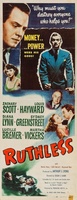 Ruthless movie poster (1948) Longsleeve T-shirt #1014883
