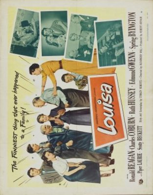 Louisa movie poster (1950) wood print