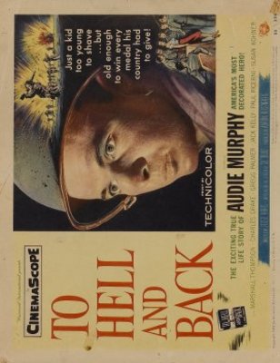 To Hell and Back movie poster (1955) t-shirt