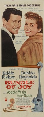 Bundle of Joy movie poster (1956) metal framed poster