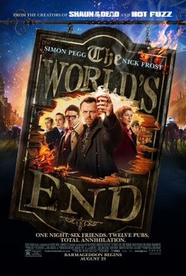 The World's End movie poster (2013) Stickers MOV_cf9d5c5b