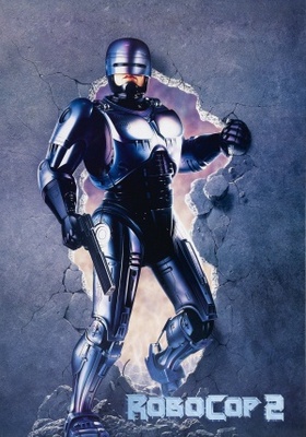 RoboCop 2 movie poster (1990) poster with hanger