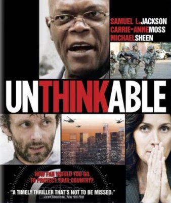 Unthinkable movie poster (2010) pillow