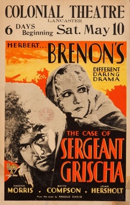 The Case of Sergeant Grischa movie poster (1930) Stickers MOV_cfc66308