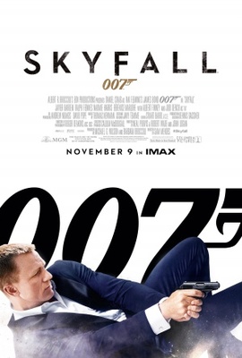 Skyfall movie poster (2012) Stickers MOV_cfce3e71